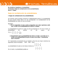 Regla de multiplicación de probabilidades