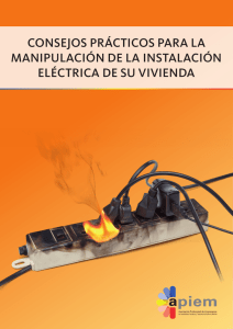 consejos prácticos para la manipulación de la instalación eléctrica