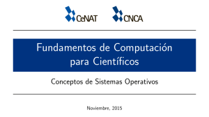 Sistemas Operativos - Cluster CNCA/CeNAT
