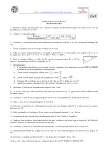 Trigonometría - Colegio El Atabal