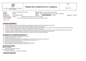 norma de competencia laboral