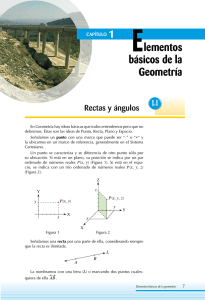 Elementos básicos de la Geometría