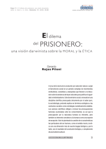 El dilema del prisionero: una visión darwinista sobre la moral y la ética