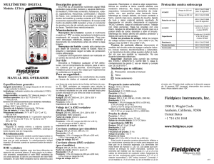 lt16a multímetro digital