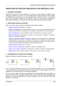 Simulación de circuitos analógicos
