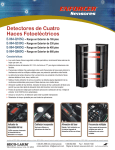 Detectores de Cuatro Haces Fotoeléctricos - SECO-LARM