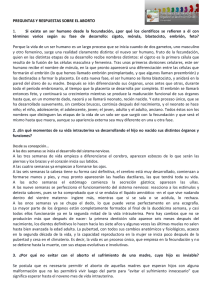 Preguntas y respuestas sobre el aborto