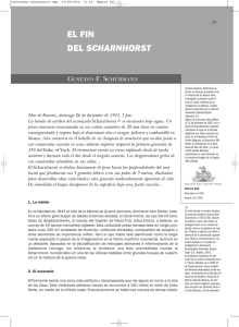 el fin del scharnhorst