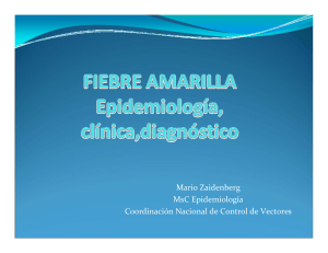 Fiebre amarilla: clínica y laboratorio. Dr. Mario Zaidenberg