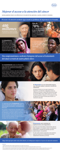 Mejorar el acceso a la atenci&oacute;n del c&aacute;ncer