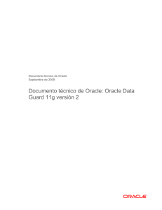 Documento técnico de Oracle: Oracle Data Guard 11g versión 2