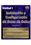 Instalación y Configuración de Bases de Datos