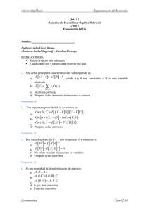 Quiz # 1 - Universidad Icesi