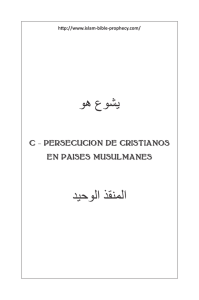 Persecucion Cristiana en Paises Musulmanes