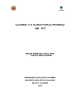 colombia y la alianza para el progreso 1960 - 1970