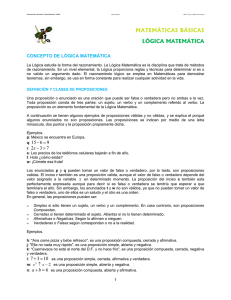 36. Lógica Matemática