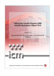 Utilización Crystal Reports 2008 Usando Bussiness Object V4.0