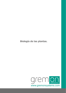 Biología de las plantas.
