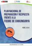 Plan Nacional de Preparación y Respuesta Chikungunya Perú