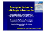 Bronquiectasias de etiología infrecuente
