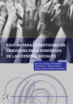 EDUCAR PARA LA PARTICIPACIóN CIUDADANA EN