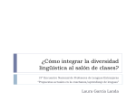 ¿Cómo integrar la diversidad lingüística al salón de clases?