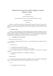 Aplicación de funciones de variable compleja en circuitos eléctricos