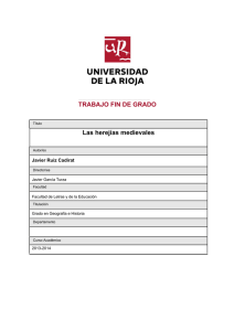 Las herejías medievales - Biblioteca de la Universidad de La Rioja