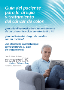 Guía del paciente - Cáncer de colon