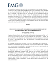 1 La Federación Mexicana de Golf, AC, por conducto de su Consejo