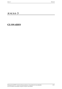 Glosario - ipcc