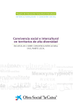 encuesta 2012 sobre convivencia intercultural en el ámbito local