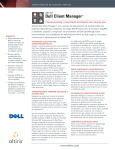 Dell Client ManagerTM