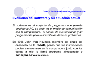 Historia del Software
