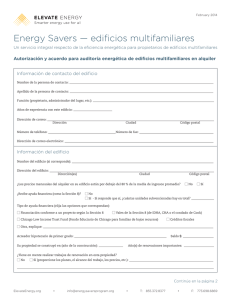 Energy Savers — edificios multifamiliares