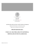 Profesiogramas - Dirección General del Bachillerato