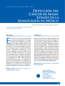 Detección del Cáncer de Mama