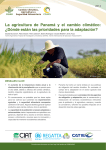 La agricultura de Panamá y el cambio climático - CGSpace