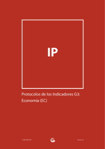 Protocolos de los Indicadores G3: Economía (EC)
