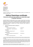 Edificio Passivhaus certificado