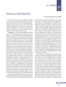 Dengue y leptospirosis - Revista Medicina General y de Familia