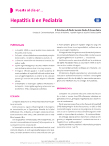 Hepatitis B en Pediatría