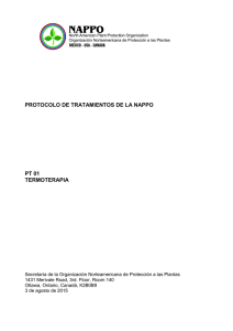 PROTOCOLO DE TRATAMIENTOS DE LA NAPPO PT 01
