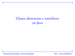 Clases abstractas e interfaces en Java