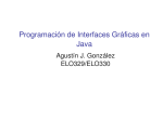 Programación de Interfaces Gráficas en Java