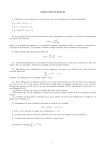 EJERCICIOS DE REPASO 1.- Calcular la recta tangente y la recta