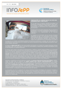 EL CAMINO HACIA UN PAÍS MÁS DESARROLLADO Y MÁS JUSTO