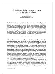 El problema de los dilemas morales en la filosofía - Isegoría