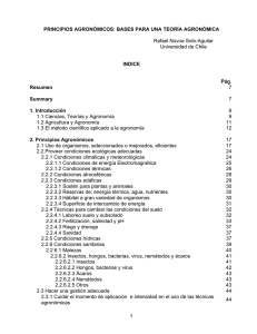 5 PRINCIPIOS AGRONÓMICOS: BASES PARA UNA