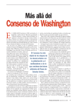 Más allá del Consenso de Washington